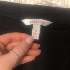 Long Tall Sally Black Basic Leggings